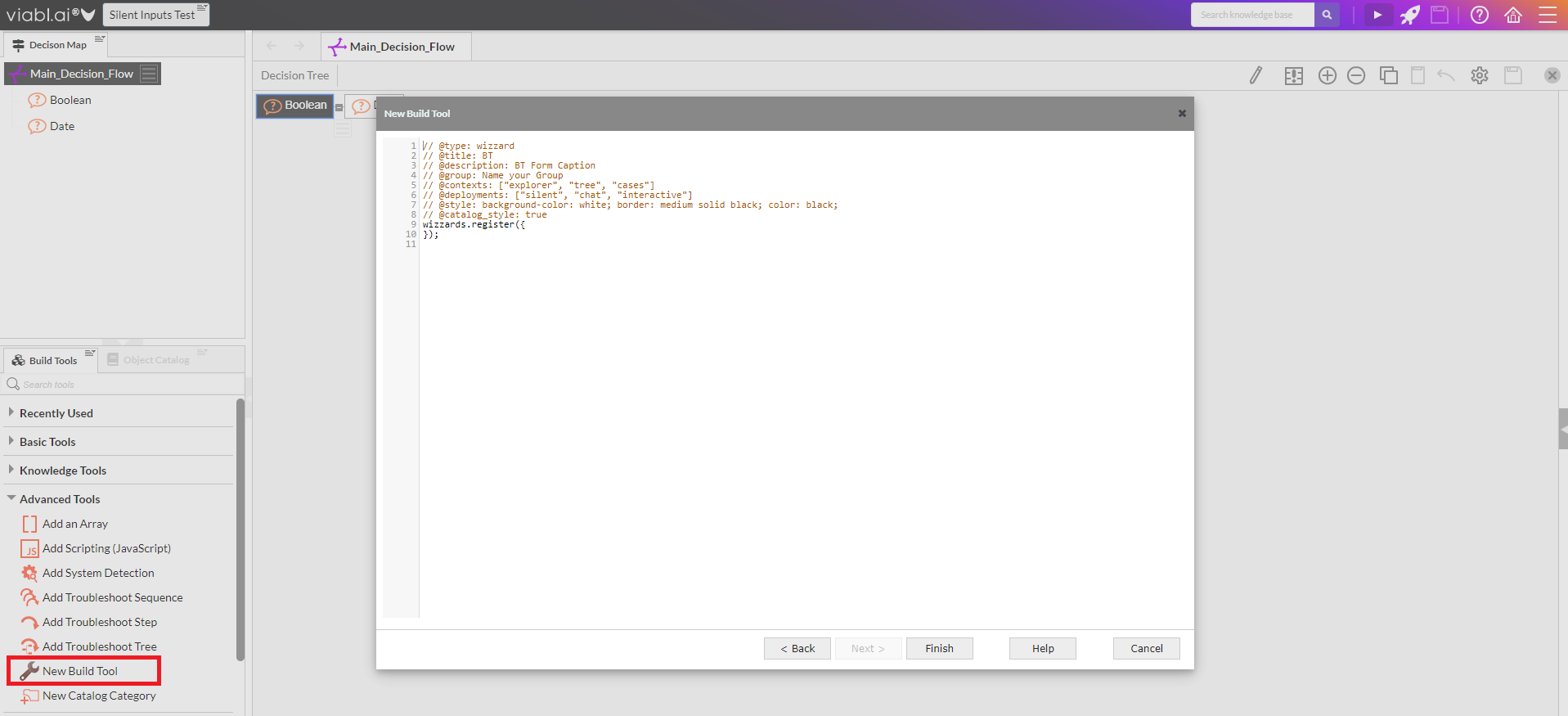 Create new build tool